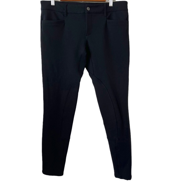 Prada Equestrian Jodhpur Zip Ankle Riding Pants In Black Size 46/10 - Picture 1 of 16